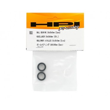 ROLAMENTO DE ESFERAS 10x16x5MM BALL BEARING 1 PEÇA ORIGINAL SAVAGE X 4.6 / XL 5.9 / XL FLUX HPI B032 1